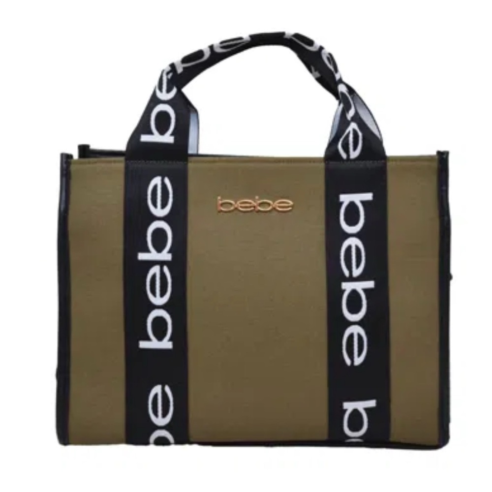 Bebe Hana Canvas Small Satchel.